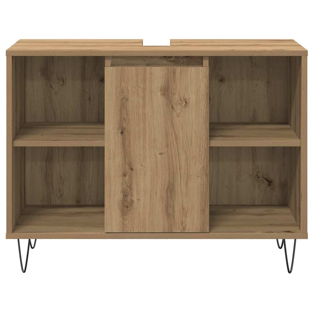 Bathroom Furniture Set 3 pcs Artisan Oak 30 x 30 x 180 cm